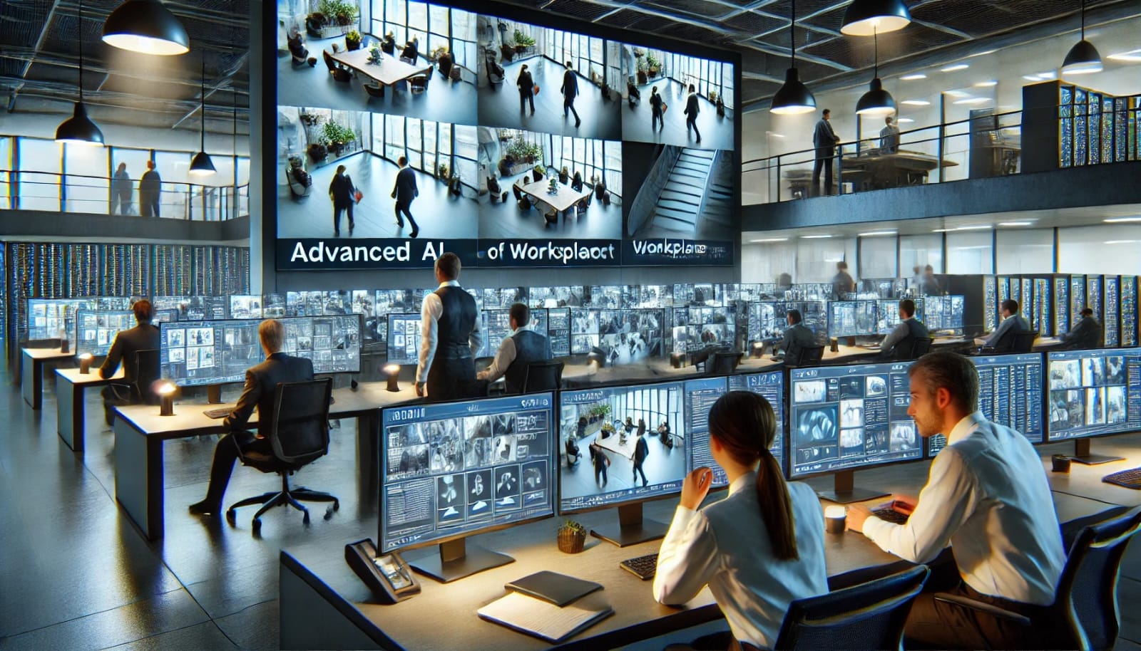 Background image of a factory with a linear gradient overlay