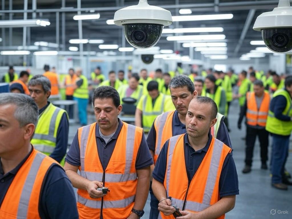 Background image of a factory with a linear gradient overlay